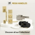 thumbnail image 5 of Mega Handles | Standard T-Strike |Satin Nickel, 5 of 5