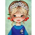 thumbnail image 1 of Cuadros Decorativos Pintura de diamantes de niña pequeña, cuadro de diamantes de imitación con taladro redondo completo 5D DIY Sywqhk Nuevos Originales, 1 of 9