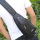 thumbnail image 3 of Hukapapa 1 Uds. Mochila cruzada compacta y bolso de día bolso de pecho multifuncionalNegro, 3 of 8