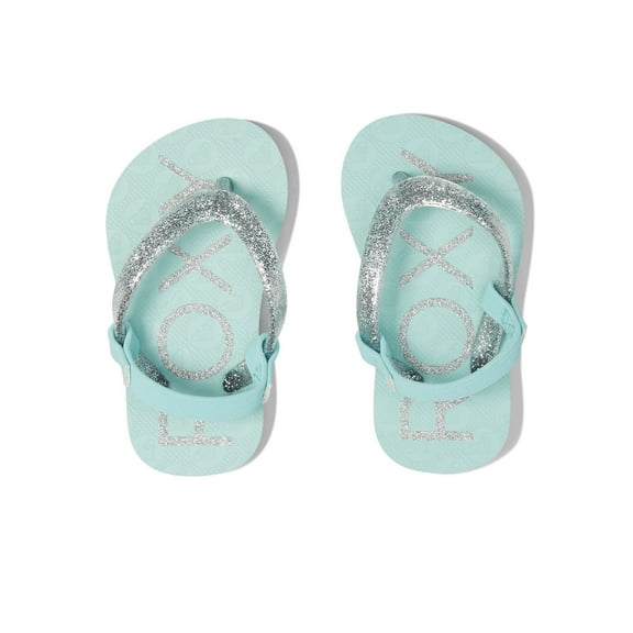 Roxy Baby Girl's TW Viva Sparkle Toddler Aqua 8 Toddler M