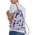 thumbnail image 2 of Bingfone Daisies Flowers Drawstrings Backpacks Bags for Men Women Gym Drawstrings Bag-Medium, 2 of 8