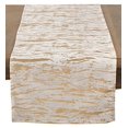 thumbnail image 2 of SARO 1612.GL1672B 16 x 72 in. Rectangle Distressed Foil Print Runner  Gold, 2 of 6