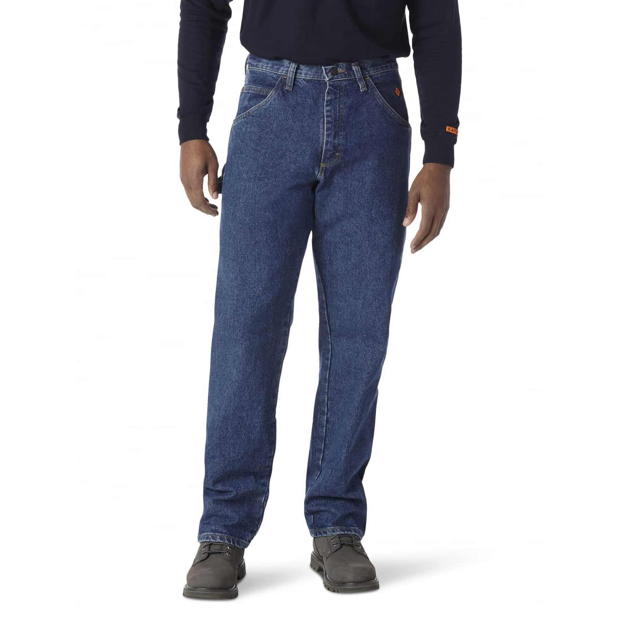 Wrangler Men's Riggs Workwear Flame Resistant Carpenter Jean, Denim, 32x34  | Walmart Canada