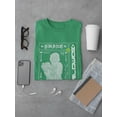 thumbnail image 3 of Cupid Techno Style T-Shirt Men -Image by Shutterstock, Male x-Large, 3 of 4