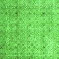 thumbnail image 1 of Ahgly Company Indoor Square Persian Green Traditional Area Rugs, 8' Square, 1 of 1
