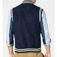 thumbnail image 2 of American Rag Mens Varsity Outerwear Vest, Blue, X-Large, 2 of 3