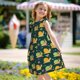 thumbnail image 5 of Balery Snails And Butterfies Camisón de princesa para niñas, pijama de algodón con mangas abullonadas, suave y bonito.-Medium, 5 of 6