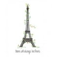 thumbnail image 2 of There Will Always Be Paris Poster Print by Jan Weiss, 2 of 2