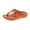 Orange, variant on Midsumdr Women&Men's Beach Sandals Lazy Beach Shoes, Quick-Dry Flip-Flop Slides Women's Orthotic Flip Flops with Arch Support Soft Thong Pillow Sandals
