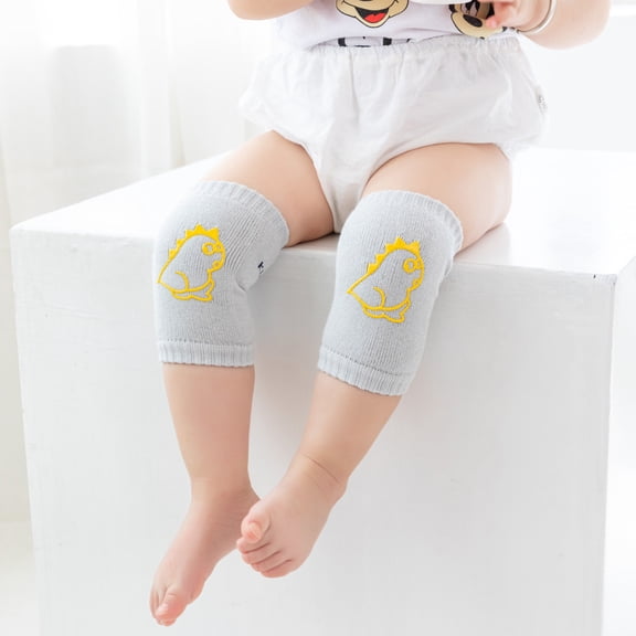 Baby Crawling Knee Compression Sleeve, Unisex Knee Pads for Infants Toddlers Learning to Walk, Protective Kneecap Cover, Green
