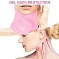 thumbnail image 1 of Xihbxyly Liquidación de verano Mascarilla antiarrugas gel reutilizable para el cuello, mascarilla antiarrugas gel elástica e hidratante para el cuello, bufanda suave para el cuello, cuidado de la pie, 1 of 2