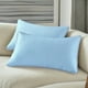 thumbnail image 5 of Almohada aislante de fibra con núcleo amarillo, funda protectora para hotel, transpirable, a prueba de aceite, ideal para el hogar., 5 of 6