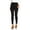 black, variant on 1.STATE Womens Zip Faux Pockets Casual Leggings, Black, Small