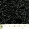 thumbnail image 3 of Black Vinyl Sequin fabric for fashion and upholstery, 3 of 6