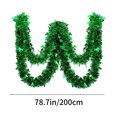 thumbnail image 3 of Christmas Tinsel Garland,Metallic Christmas Tree Garland Shiny Party Tinsel Garland,Hanging Decorations for Christmas Tree,Christmas Tree Big Heart Decoration,Ribbon Venue Christmas Decoration, 3 of 6