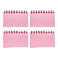 thumbnail image 1 of LCXmlly Dual-sided Writing Notebook Colorful Coil Design Notebook Smooth Writing Diary for Study 4pcs, 1 of 9