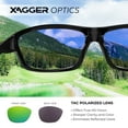 thumbnail image 2 of Xagger Wrap Around Polarized Sports Sunglasses for Men Women TR90 Frame Driving Running Fishing Sun Glasses, 2 of 7