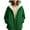 F01-Green, variant on FYDUU Winter Coats For Women Heavyweight Hooded Outwear Thicken Fleece Lined Parka Jacket Warm Casual Windproof Jackets Coats Fashion Clothes