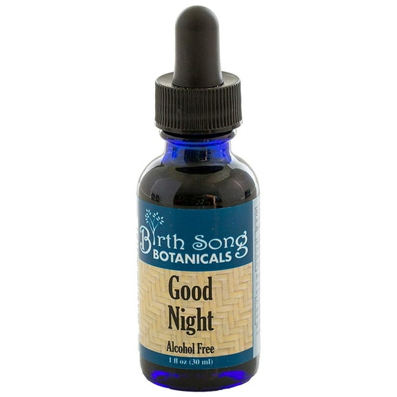 Birth Song Botanicals Good Night Herbal Sleep Tincture Valerian Passionflower 1oz
