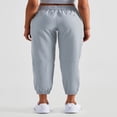 thumbnail image 3 of LYMAYTER Women Casual Pants Stretch Comfy Yoga Pants Loose Lightweight Joggers Pants S-XL, 3 of 8