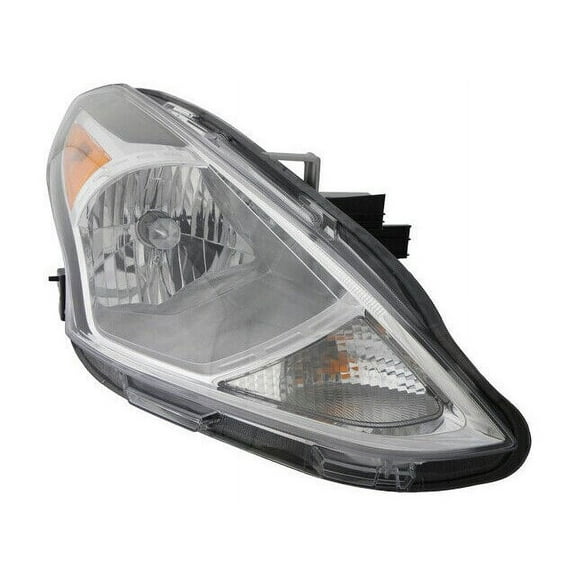 Right Passenger Side Headlight Assembly - Compatible with 2015 - 2019 Nissan Versa 2016 2017 2018