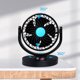 thumbnail image 1 of Fiudx Ofertas relámpago Ventilador de coche Ventilador eléctrico de alta potencia para coche Minivan Radiador frío, 1 of 6