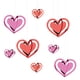 thumbnail image 1 of Adornos Colgantes de Flores de Amor Huecas para San Valentín, Bodas, Cumpleaños, Propuestas, Fiestas, Diseño de Lugares y Accesorios., 1 of 1