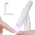 thumbnail image 2 of Quick-Drying Dryer Handheld Lamp Rotation Lamp Manicures Lamp Nails Art Tool Light for Gels Nails, 2 of 8