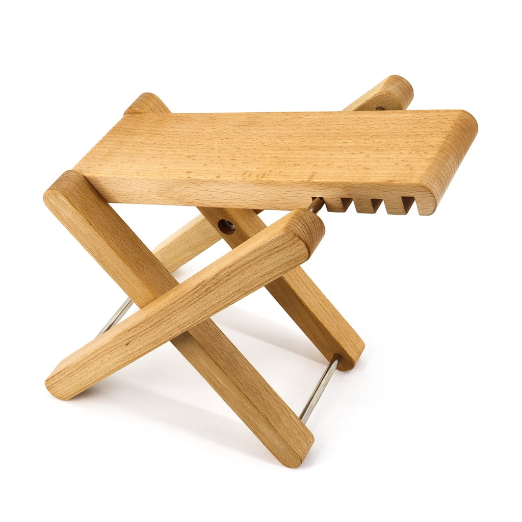 BQBQERT Wood Guitar Footstool, Folding Classical Guitar Foot Rest with Wood Anti-Skid Guitar Foot Rest Pedal Accessories