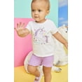 thumbnail image 3 of Garanimals Baby Girl Graphic T-Shirt with Short Sleeves, Sizes 0M-24M, 3 of 5