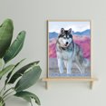 thumbnail image 1 of Cuadros Decorativos 5D bricolaje completo taladro diamante pintura lobo Animal punto de cruz bordado Kit Sywqhk Nuevos Originales, 1 of 1