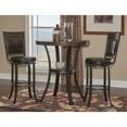 thumbnail image 3 of Powell Franklin Pub Table, Dark Brown, 3 of 3