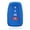 Blue, variant on 2pcs Dobrev Silicone 4 Buttons Smart Key Fob Cover Case Protector Keyless Jacket Holder for 2018 2019 Toyota Camry Rav4 2017 C-HR Prius Avalon Corolla 2020 Smart Remote Key (black and black)
