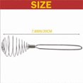 thumbnail image 2 of Spring Coil Wire Whisk Hand Mixer Blender Egg Beater Stainless Steel Tool, 2 of 5
