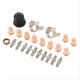 thumbnail image 1 of 24 Kit de Boquillas para Cortadora de Plasma, Electrodo de Punta de Antorcha de Corte de Plasma para Cortadora de Plasma CUT 65DS, 1 of 5