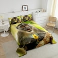 thumbnail image 4 of Erosebridal 3D Wild Monkey Comforter Sets Full Size, Woodland Animal Wildlife Comforters & Duvets, Reversible 3pcs, 4 of 7