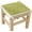 Green, variant on Set of 2 Plush Stool Stool Cushion with Ties, Soft Seat Pads Anti-Slip Bar Stool Pads for Home Dining Kitchen Chair (Blue,10x14in)