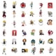 thumbnail image 2 of Adhesivo de vinilo PVC Anime Sevens Deadly Sins, 100 unidades, 4-6 cm, 2 of 2