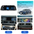 thumbnail image 6 of ZWNAV Ultra Narrow 10.25 inch 1920 * 720 Car Radio for BMW 5 Series F10 F11 2011-2017 Linux CarPlay Multimedia Screen Audio Stereo Upgrade Touch Screen Bluetooth Head Unit, 6 of 8
