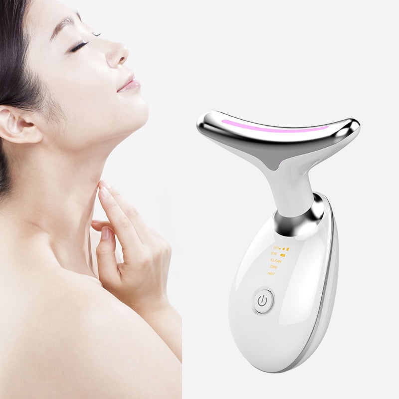 Neck Face Firming Wrinkle Removal Tool, Double Chin Reducer Vibration