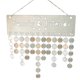 thumbnail image 1 of Family Friends Birthdays Reminder Calendar Wooden DIY Calendar Birthday Anniversary Reminder Hanging Plaque Decorcation (Hollow Out/ 1 Plaque/ 1 Rope/, 1 of 2