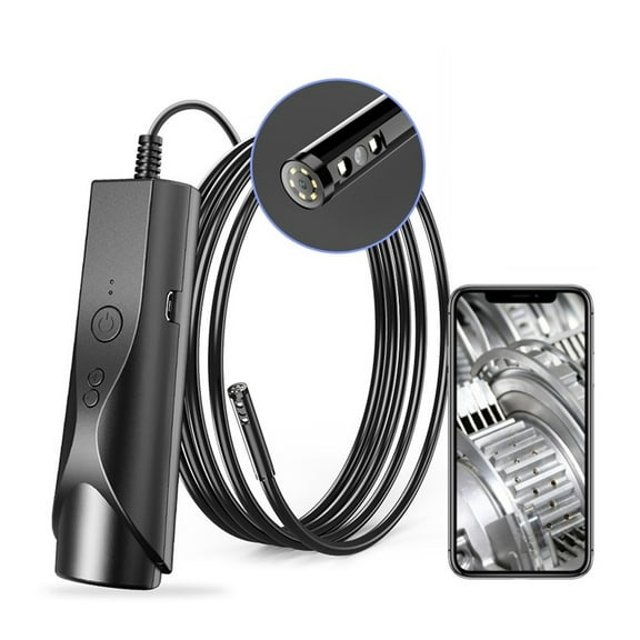 4.9mm Dual Lens Wireless Endoscope 1080P Scope Camera With 6 LED Lights Snake Inspection Camera , User-Friendly Borescopes