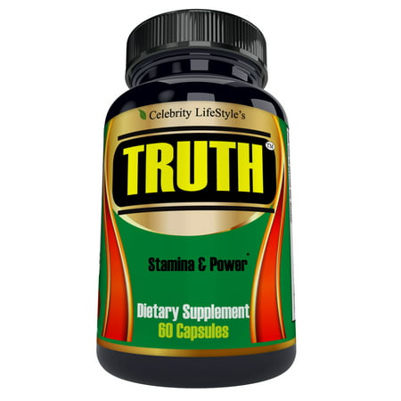 TRUTH- Male Testosterone and Energy Booster, Stamina Pills, Nitric Oxide Supplement- Increase Sensitivity for (Best Way To Increase Male Stamina)