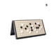 thumbnail image 5 of Bewildely Adultos profesional portátil plegable Go piezas de juego juego de fiesta niños Gobang juegos de práctica interactiva Juguetes Educativos Pequeña Bewildely FN011740-01, 5 of 6