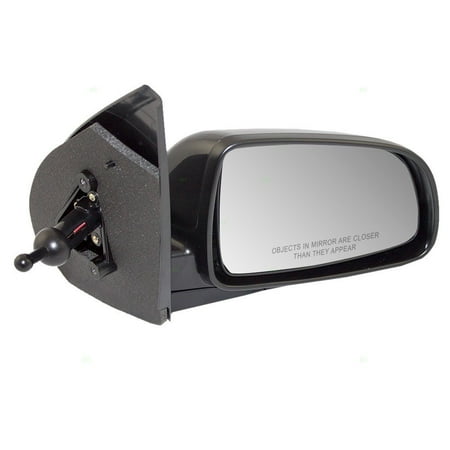 Aftermarket Side View Mirrors - Passengers Manual Remote Side View Mirror Replacement for Chevrolet 96458087, Brand new aftermarket replacement By AUTOANDART