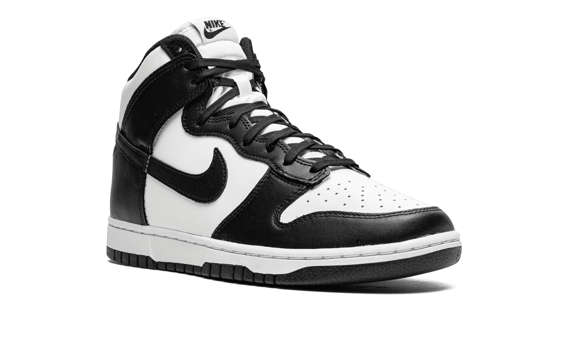 NIKE MENS Dunk High Retro "Panda - Black / White" DD1399 105 from Stadium Goods