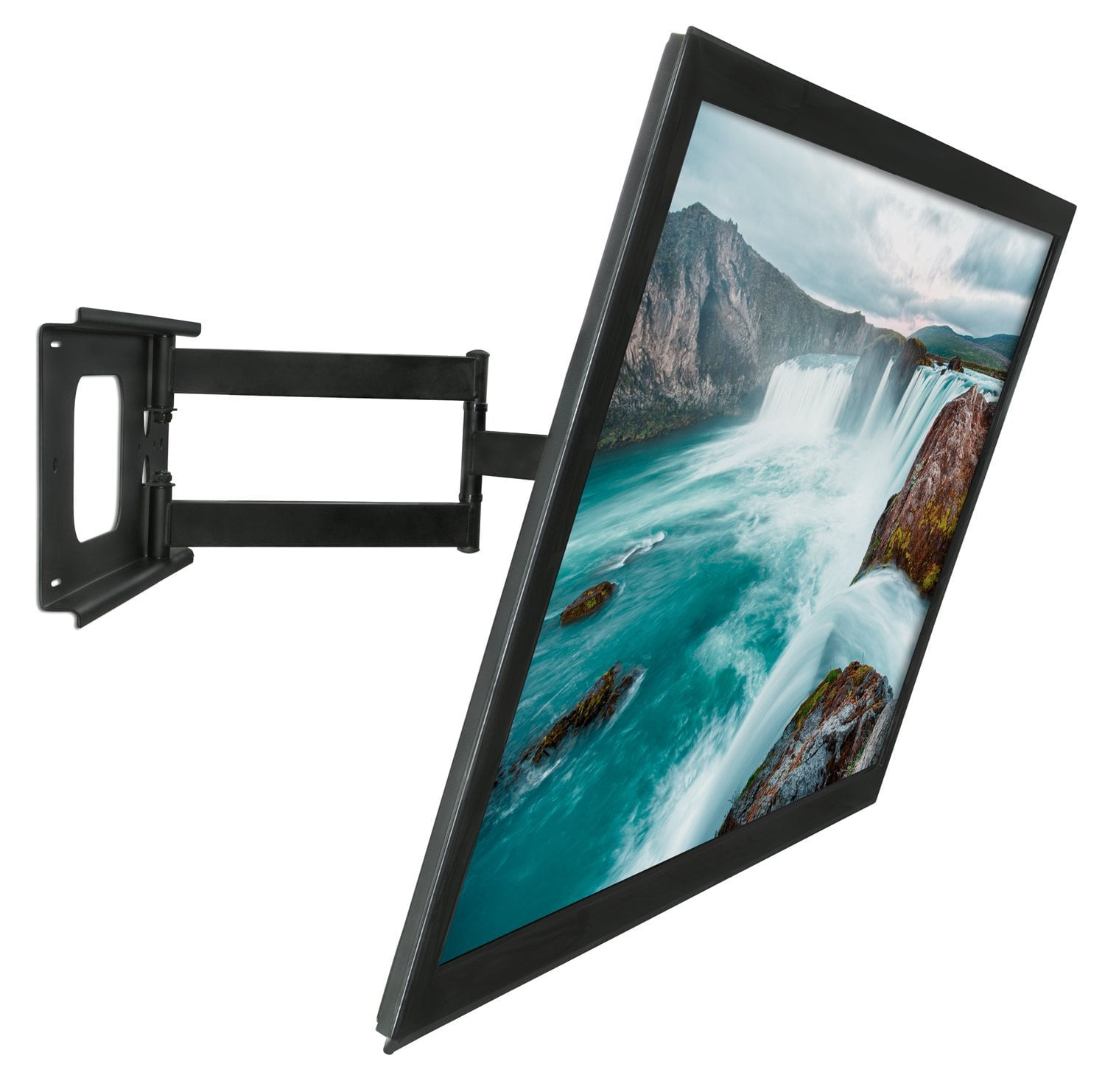 Mount-It! Full Motion Tilt Swivel TV Wall Mount, Fits 32"-70" TVs,  100 lbs. Capacity