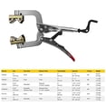 thumbnail image 3 of Strong Hand Tools - STRONG - PG114V Strong hand Tools PG114V Pipe Pliers with Large V-Pads, 11-Inch, 3 of 7
