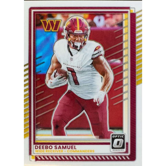 2025 Donruss Optic #30 Deebo Samuel Washington Commanders