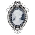 thumbnail image 1 of SHISUYAN Broche Beauté Résine Rétro pour Décoration Matériau en Alliage Multicolore Point de Focus Durabilité, 1 of 8